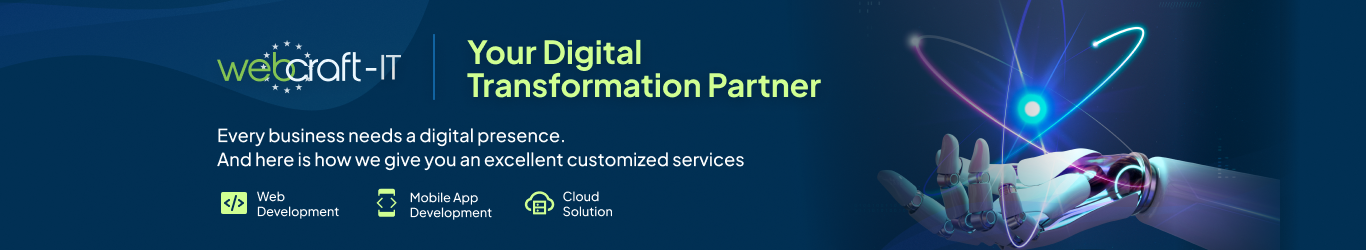 Webcraft-IT — Your Digital Transformation Partner
